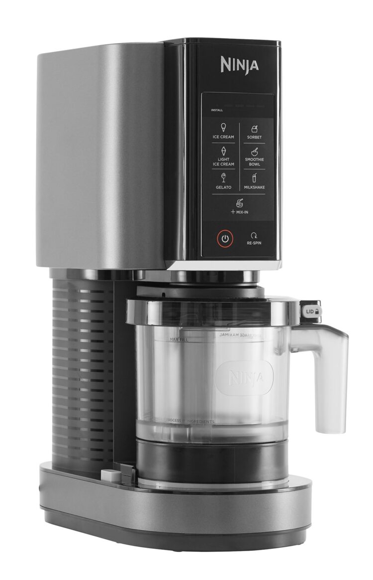 Ninja Ninja CREAMi NC300 ismaskine Rustfrit stål-sort